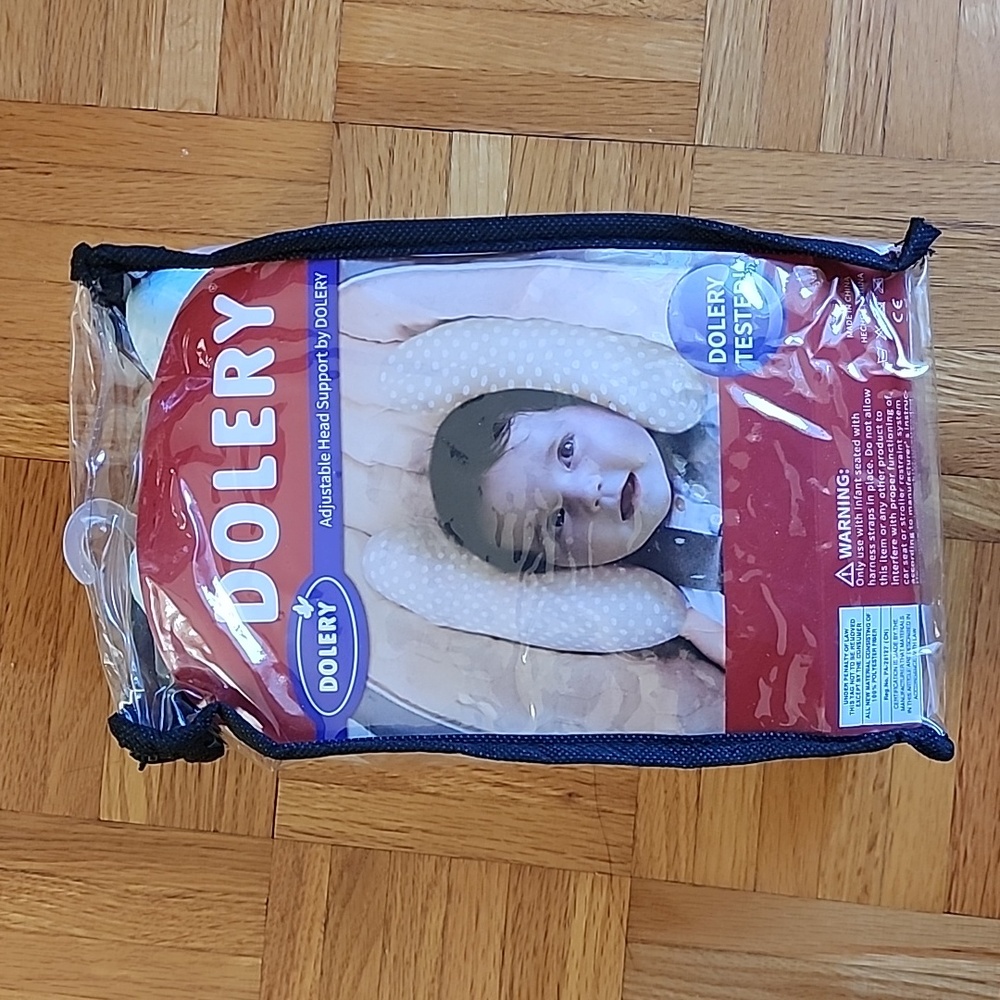 Adjustable Carseat Head Support Pillow